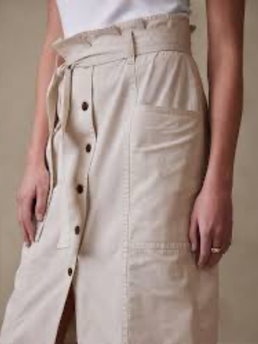 Banana Republic Heritage Button Skirt